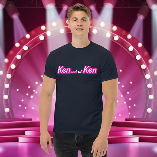 Ken out of Ken Barbie Movie tee Navy T-shirts Barbie Ken Movies Next Cult Brand