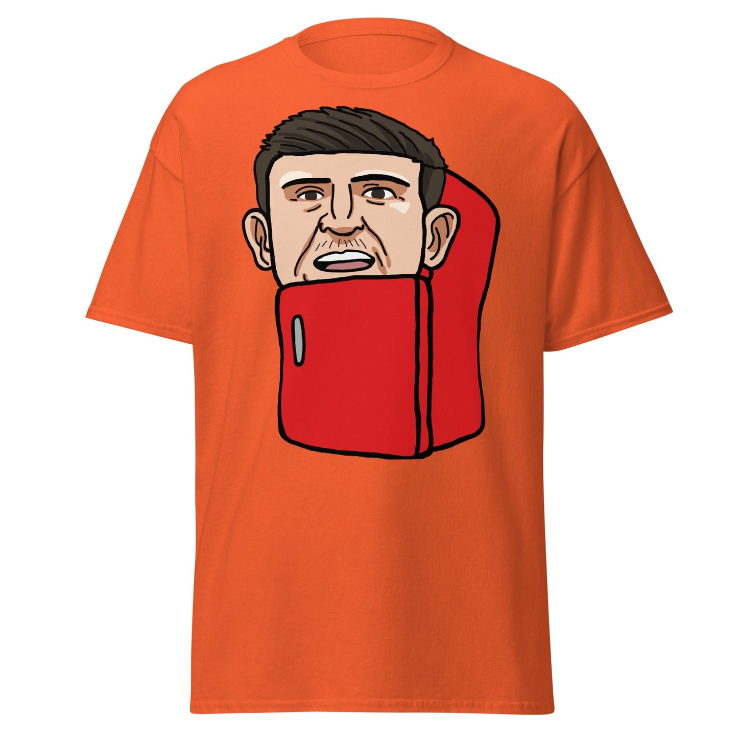 Harry ''The Fridge'' Maguire T-Shirt, With Name & Number Next Cult Brand Football, Harry Maguire, Manchester United, The Fridge