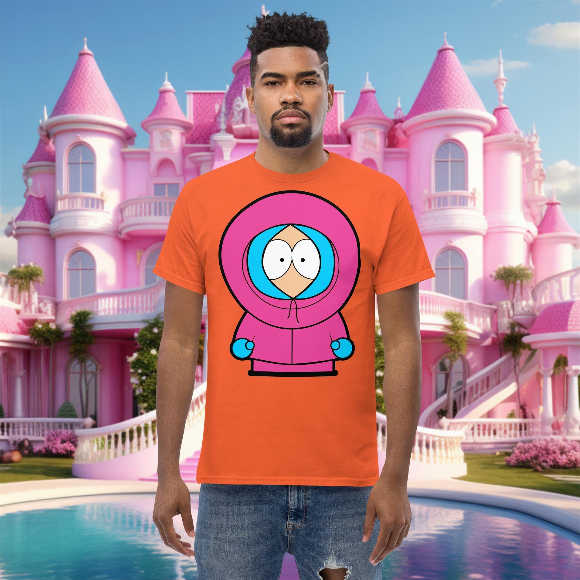 Kenny McCormick Ken Ryan Gosling Barbie South Park Kenny classic tee Next Cult Brand