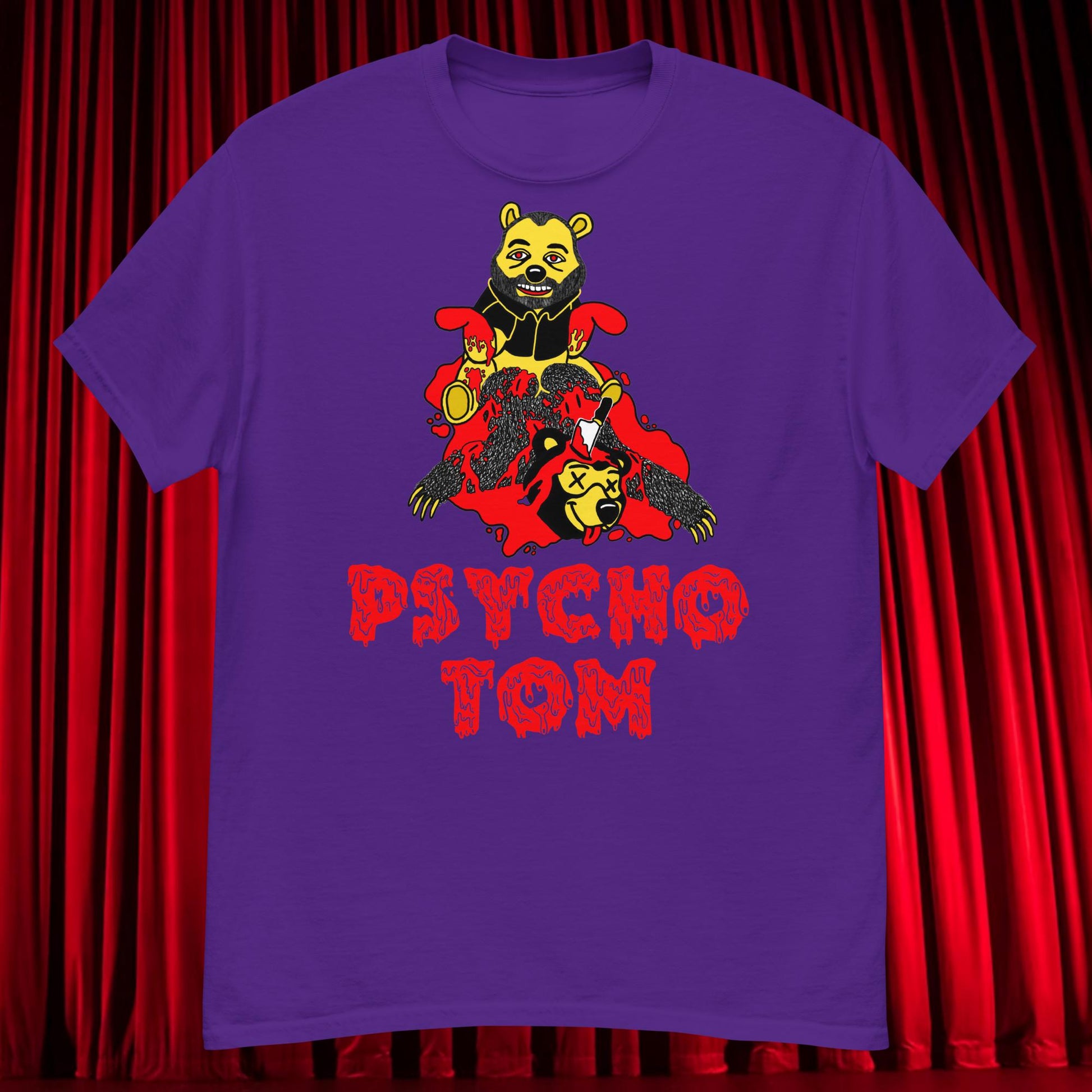 Psycho Tom Segura T-shirt, Tom Segura Shirt, Your Moms House Podcast Shirt, YMH Podcast Shirt, Your Moms House, 2 Bears 1 Cave Shirt, 2B1C Shirt Next Cult Brand 2 Bears 1 Cave, Podcasts, Stand-up Comedy, Tom Segura, YMH