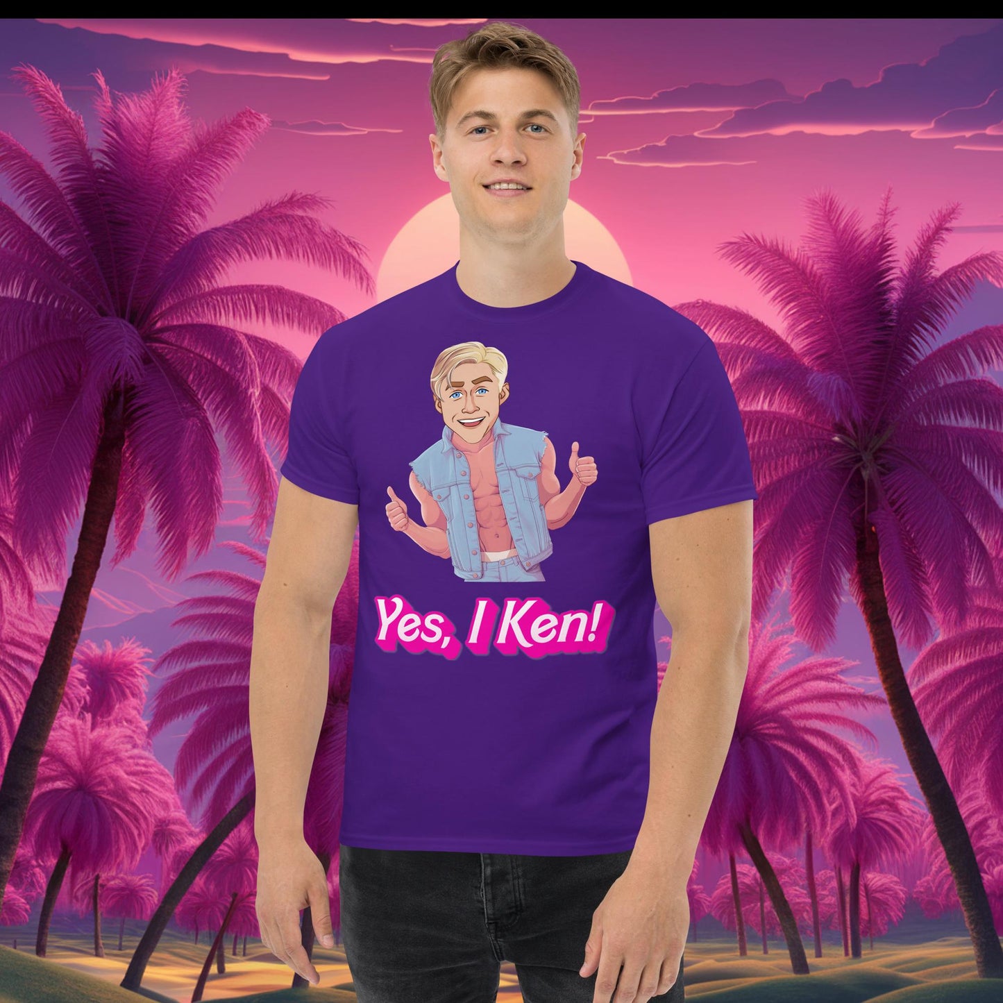 Yes I Ken Yes I can Ryan Gosling Ken Barbie Movie tee Next Cult Brand