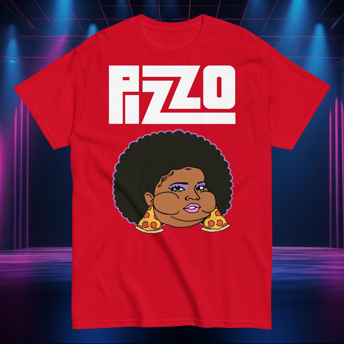 Pizzo Lizzo Pizza Lizzo Merch Lizzo Gift Body Positivity Body empowerment Lizzo T-shirt Next Cult Brand