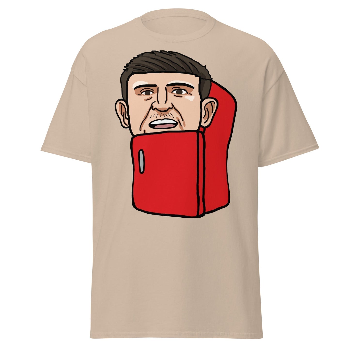 Harry ''The Fridge'' Maguire T-Shirt, With Name & Number Next Cult Brand Football, Harry Maguire, Manchester United, The Fridge