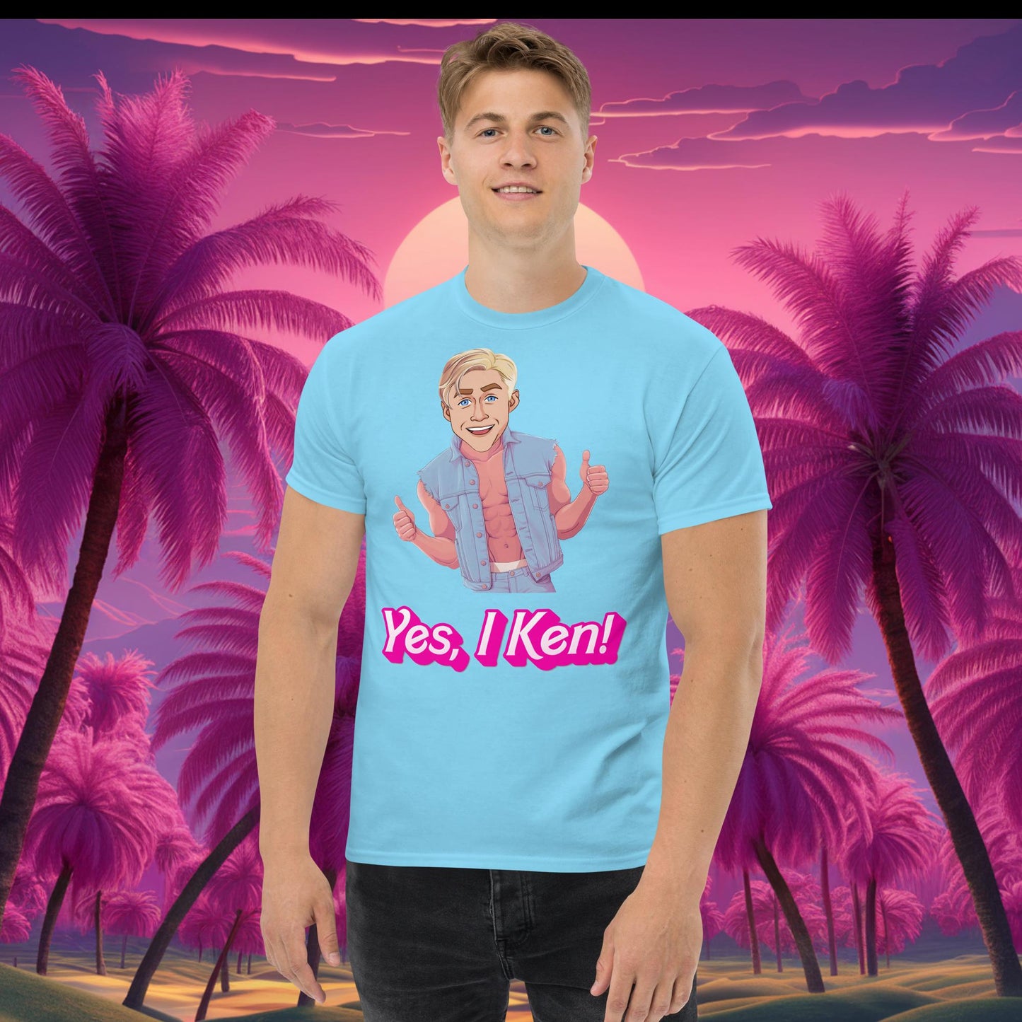 Yes I Ken Yes I can Ryan Gosling Ken Barbie Movie tee Next Cult Brand