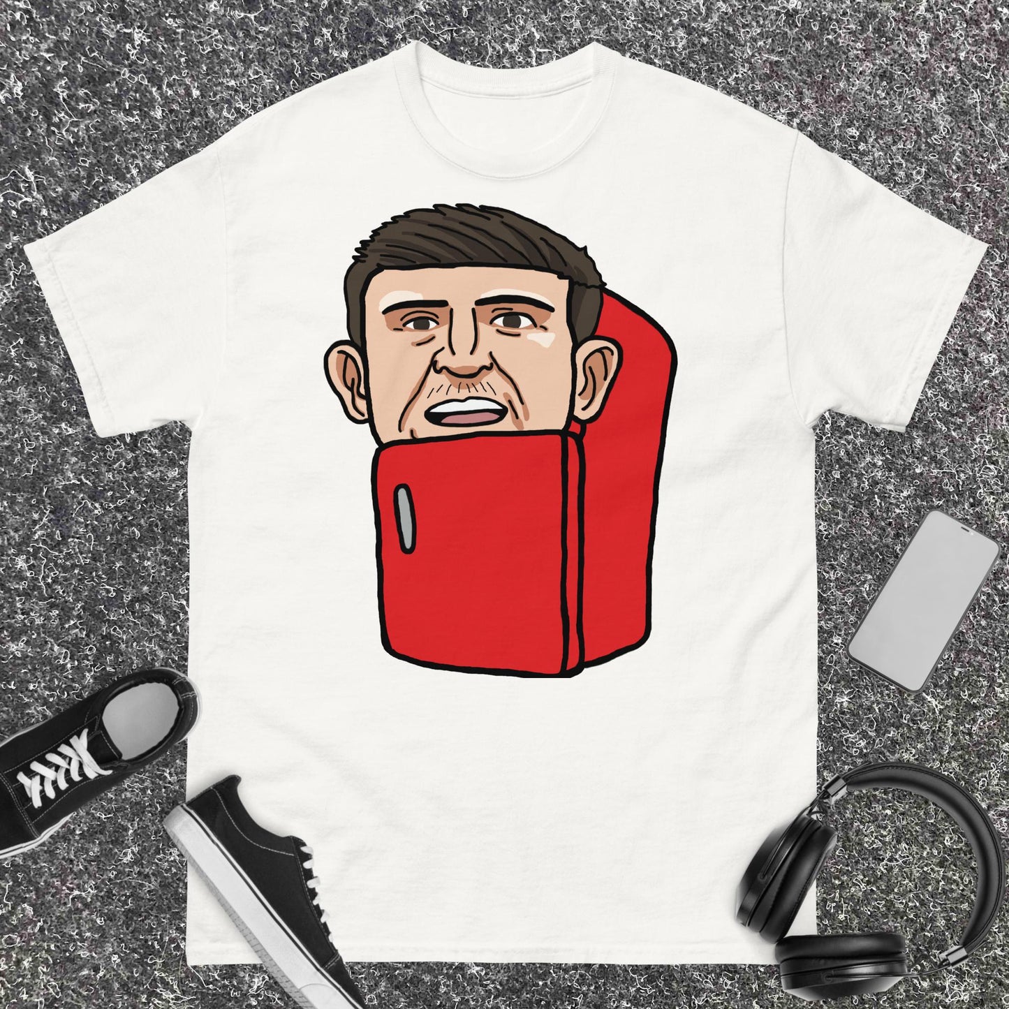 Harry ''The Fridge'' Maguire T-Shirt Next Cult Brand Football, Harry Maguire, Manchester United, The Fridge