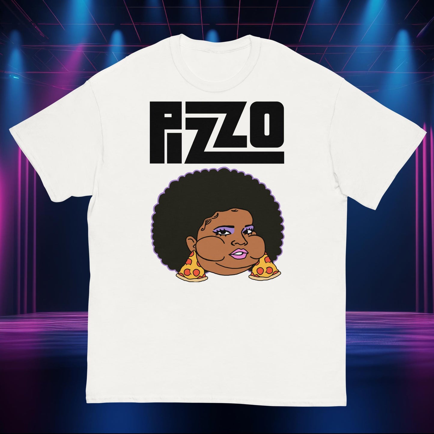 Pizzo Lizzo Pizza Lizzo Merch Lizzo Gift Body Positivity Body empowerment Lizzo shirt White T-shirts Lizzo Music Next Cult Brand