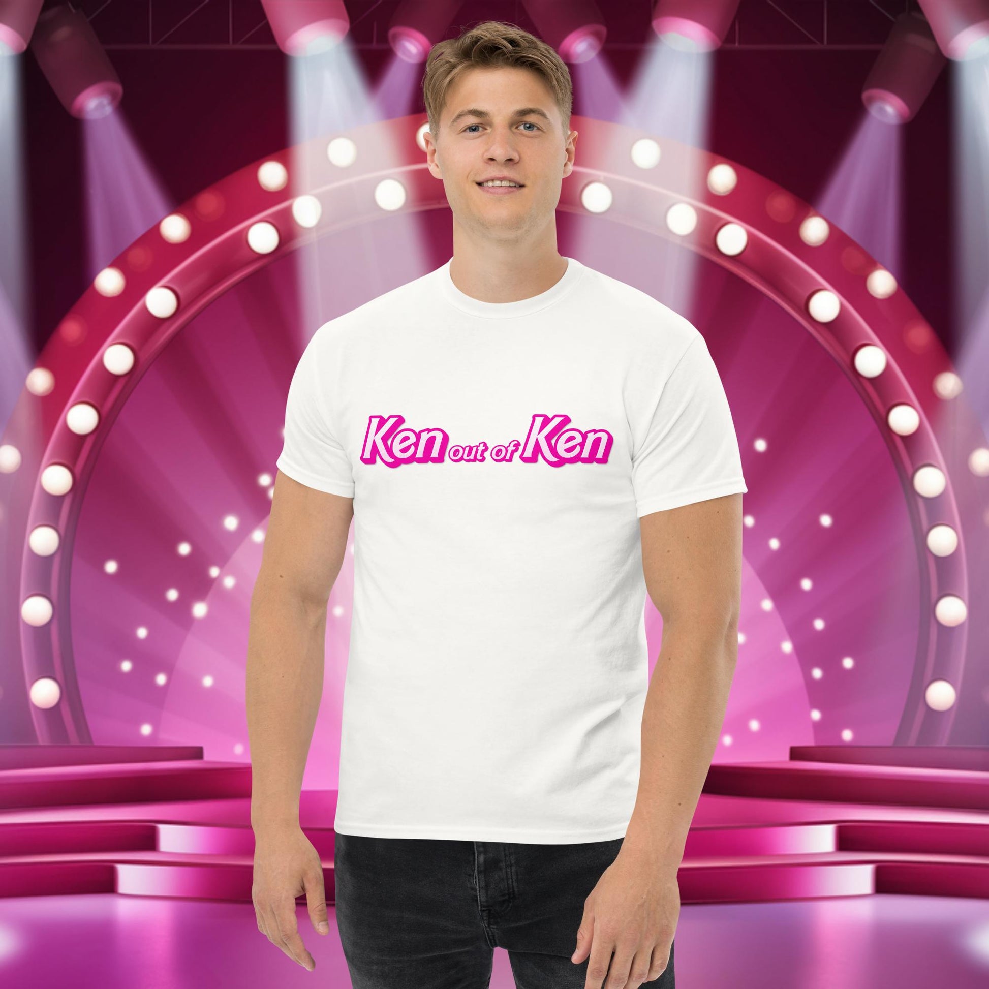 Ken out of Ken Barbie Movie tee Next Cult Brand