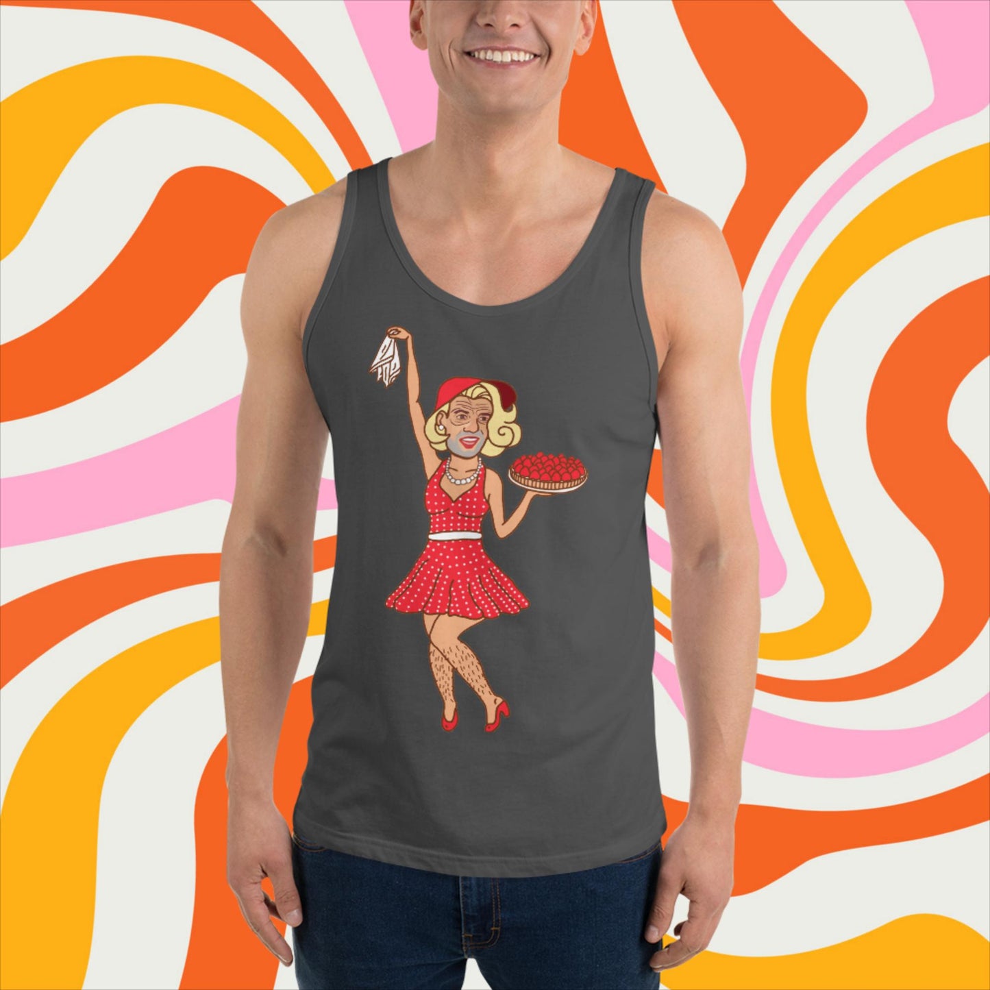 Thinnn Boy Bake Club The Fighter and The Kid TFATK Podcast Comedy 60s retro housewife Bryan Callen Tank Top Next Cult Brand