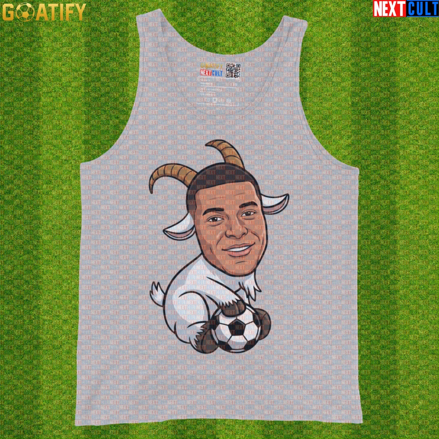 Kylian Mbappe Tank Top – GOAT Soccer Muscle Shirt Gift for France World Cup Summer Fans |  | ["Football", "France", "Kylian Mbappe", "PSG", "Real Madrid", "Soccer"]