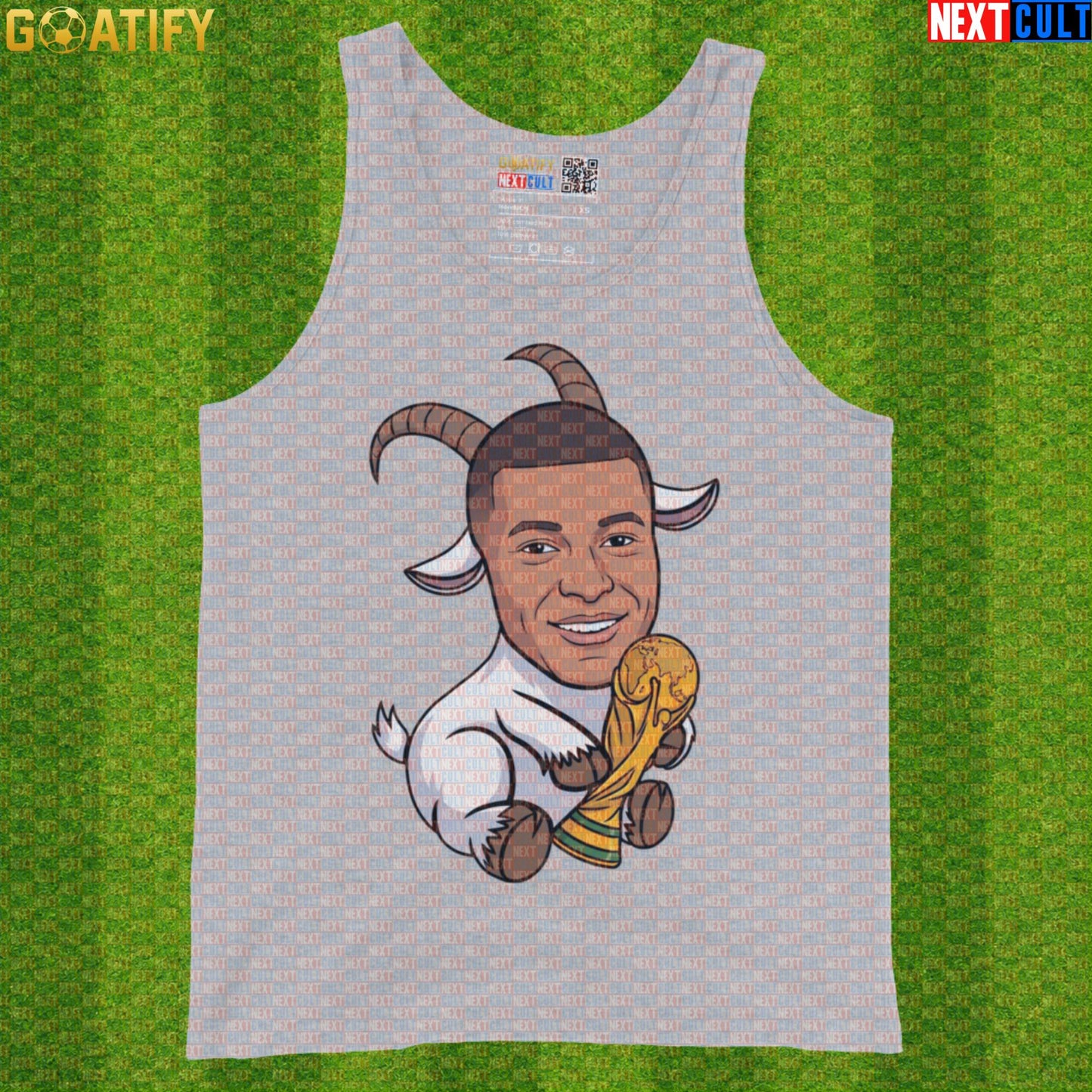 Kylian Mbappe Tank Top – World Cup GOAT Muscle Shirt for Soccer Training and France Fans |  | ["Football", "France", "Kylian Mbappe", "PSG", "Real Madrid", "Soccer"]