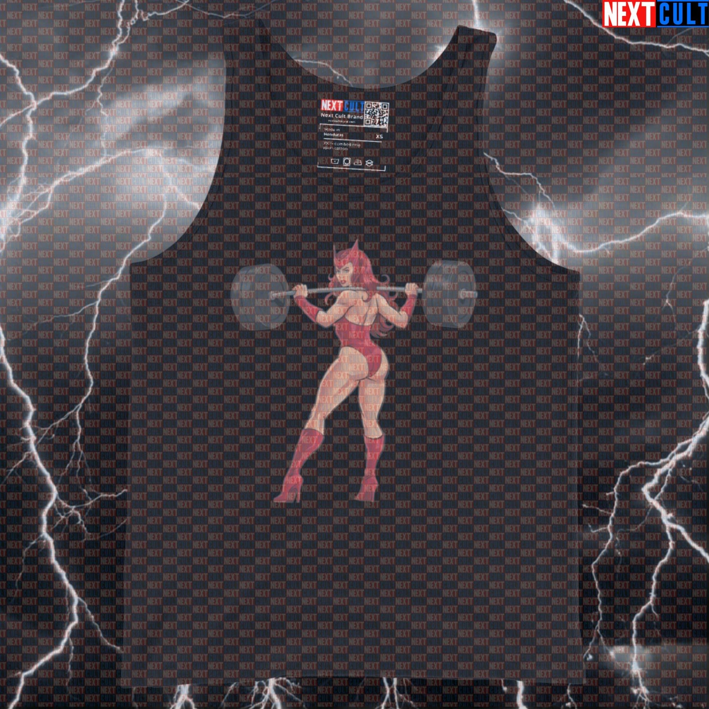Gym Witch Tank Top | Funny Workout Muscle Shirt For Leg Day & Booty Building | Fitness Meme Athletic Shirt Avengers Bodybuilding Films Fitness Gym Leg Day Powerlifting Superheroes Workout Next Cult Brand