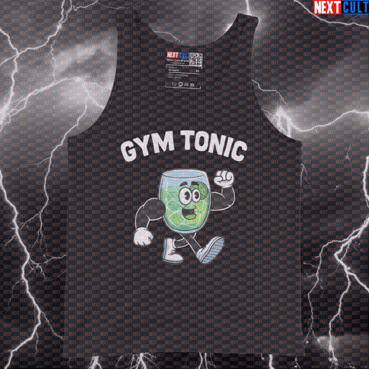 Funny Gym & Tonic Tank Top | Muscle Shirt For Lifters & Gym Bros | Fitness Meme Athletic Shirt Vest Tank Tops Bodybuilding Fitness Gym Workout Next Cult Brand