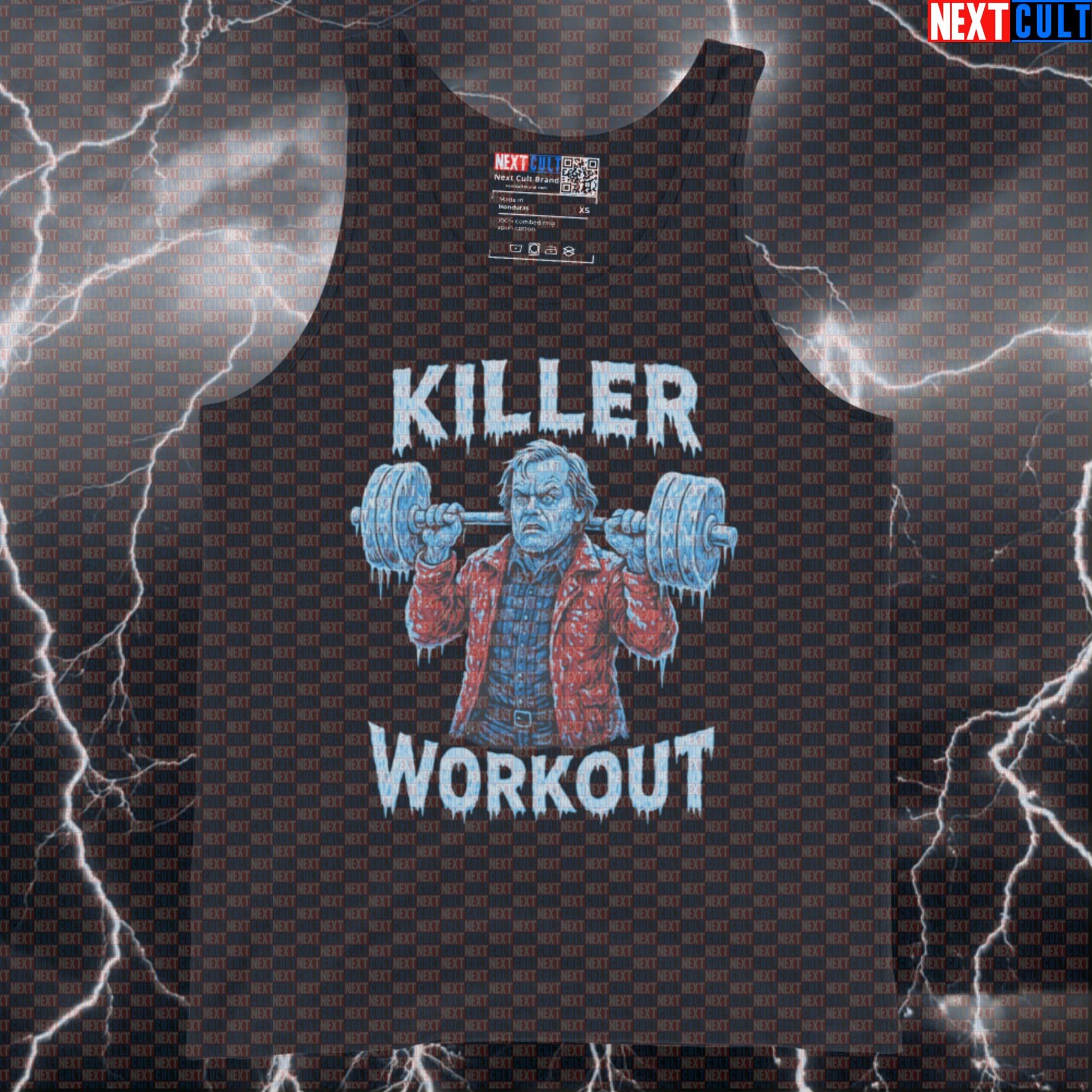 The Shining Gym Meme Muscle Tank Top | Jack Torrance Killer Workout Vest Films Fitness Gym Halloween Powerlifting Workout Next Cult Brand