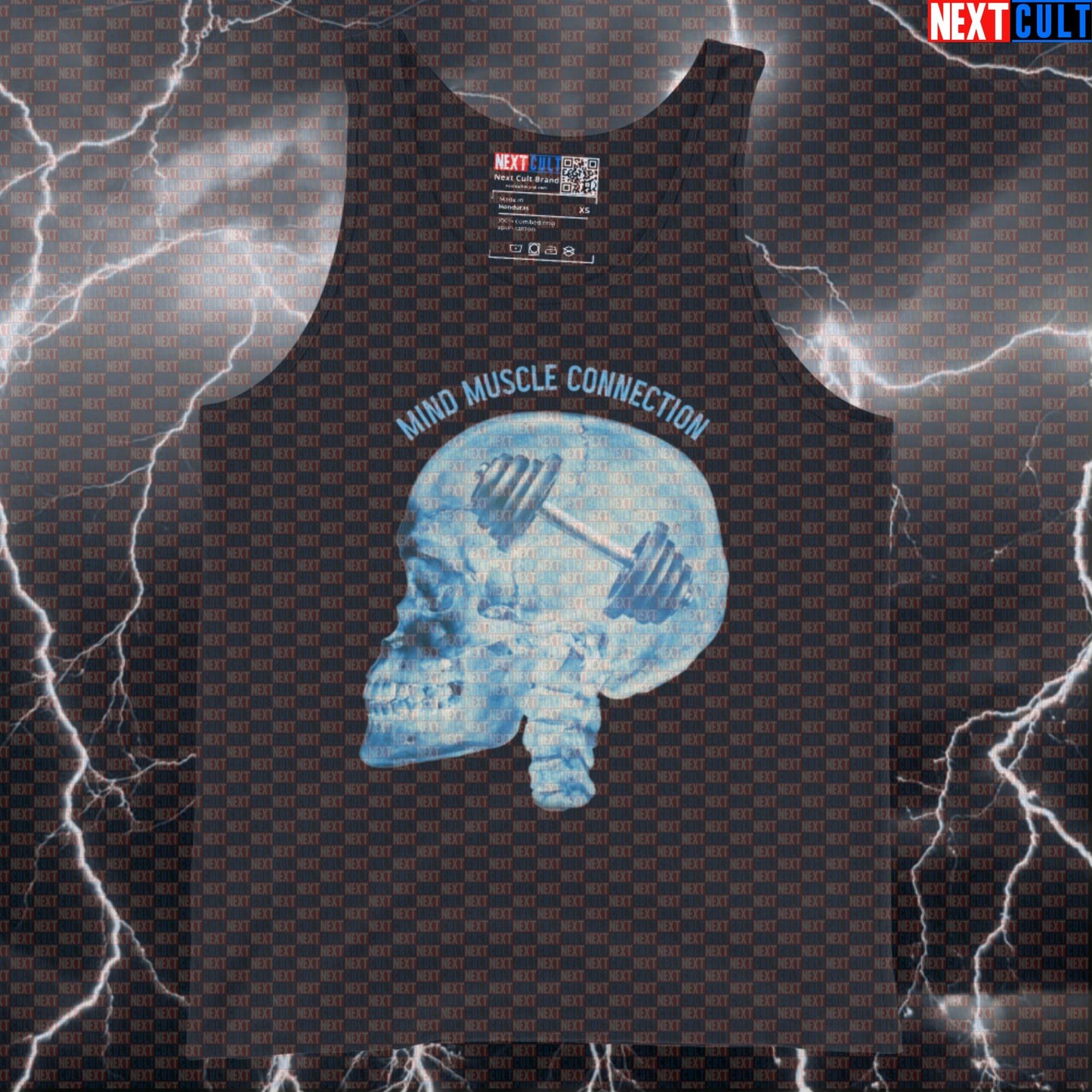 Gymhead Funny Workout Tank Top | Mind Muscle Connection Muscle Shirt For Bodybuilders & Gym Bros Bodybuilding Fitness Gym Powerlifting Workout Next Cult Brand