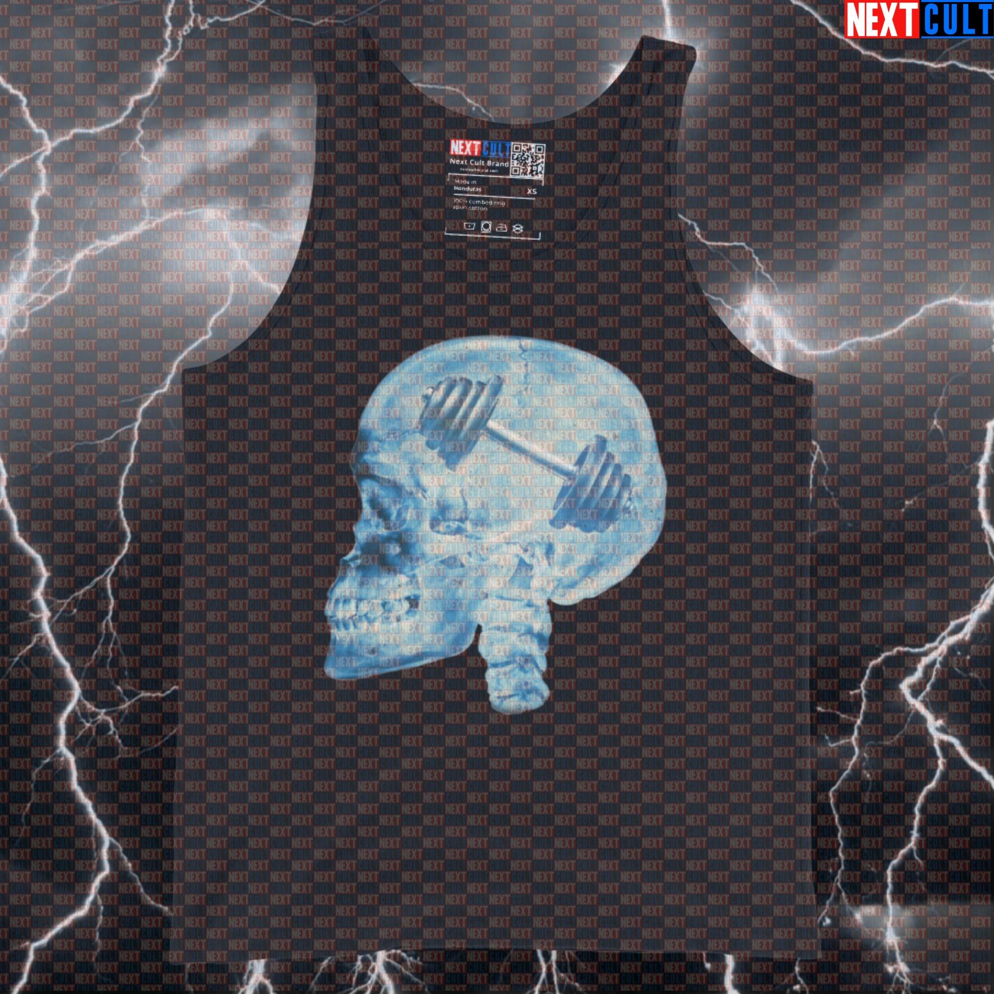 Gymhead Funny Workout Tank Top | Lifting On My Mind Fitness Meme Muscle Shirt | Gym Bro Athletic Shirt Bodybuilding Fitness Gym Powerlifting Workout Next Cult Brand