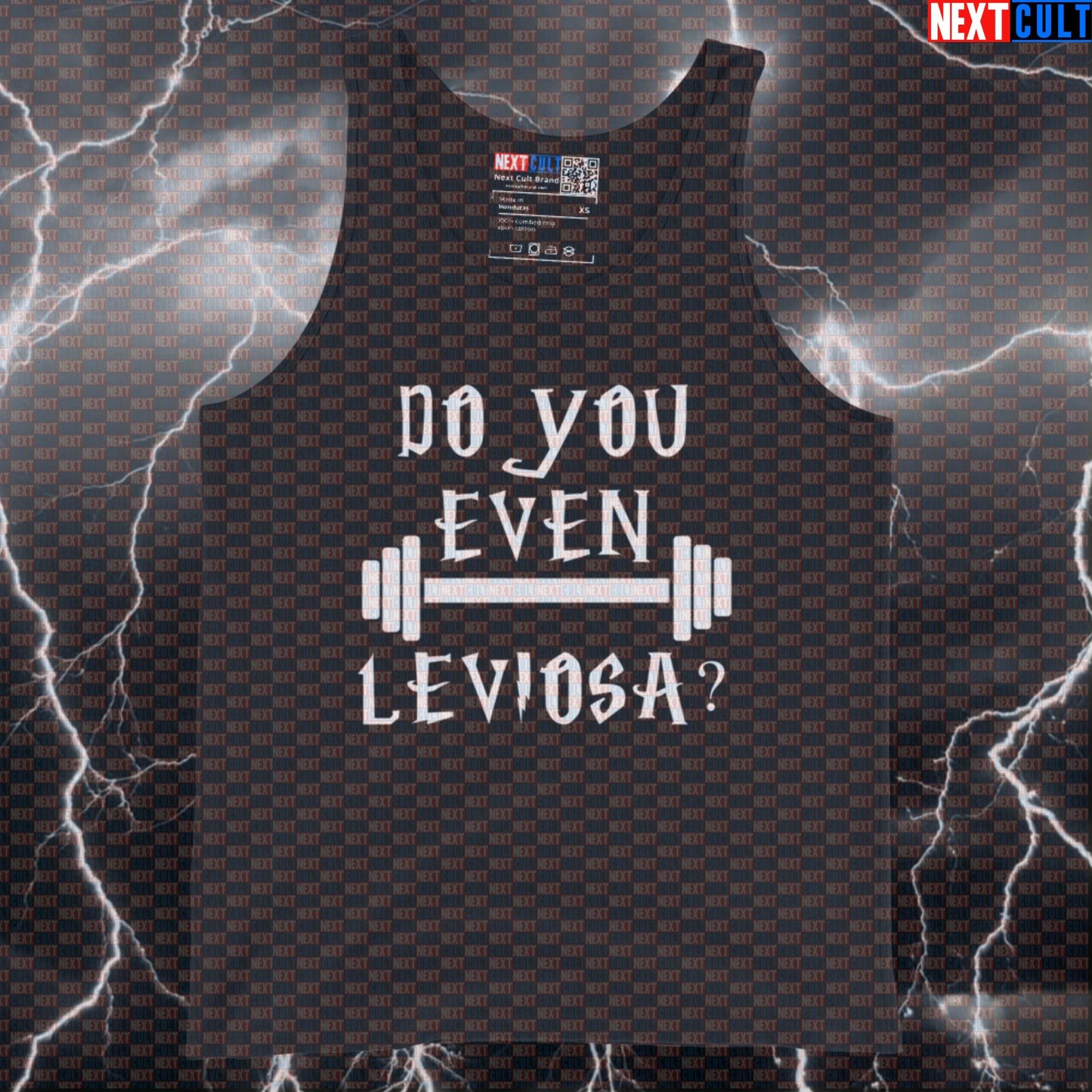 Do You Even Leviosa Funny Gym Tank Top | Harry Potter Muscle Shirt For Lifters | Fitness Meme Vest Tank Tops Bodybuilding Books Films Fitness Gym Harry Potter Powerlifting Workout Next Cult Brand