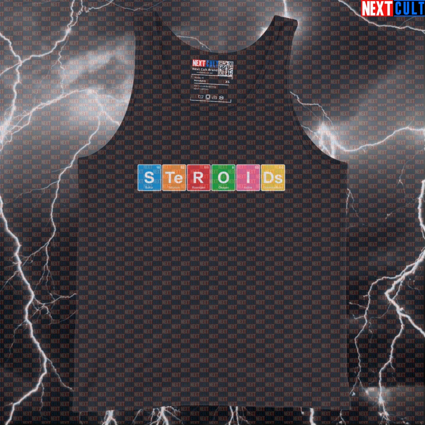 Not Natty Chemistry Gym Tank Top | Funny Bodybuilding Vest For Muscle Gains Bodybuilding Fitness Gym Steroids Workout Next Cult Brand