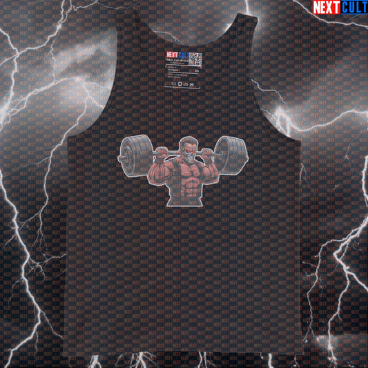 Trenminator Gym Meme Tank Top | Funny Not Natty Bodybuilding Vest | Workout Muscle Shirt Bodybuilding Films Fitness Gym Powerlifting Steroids Workout Next Cult Brand