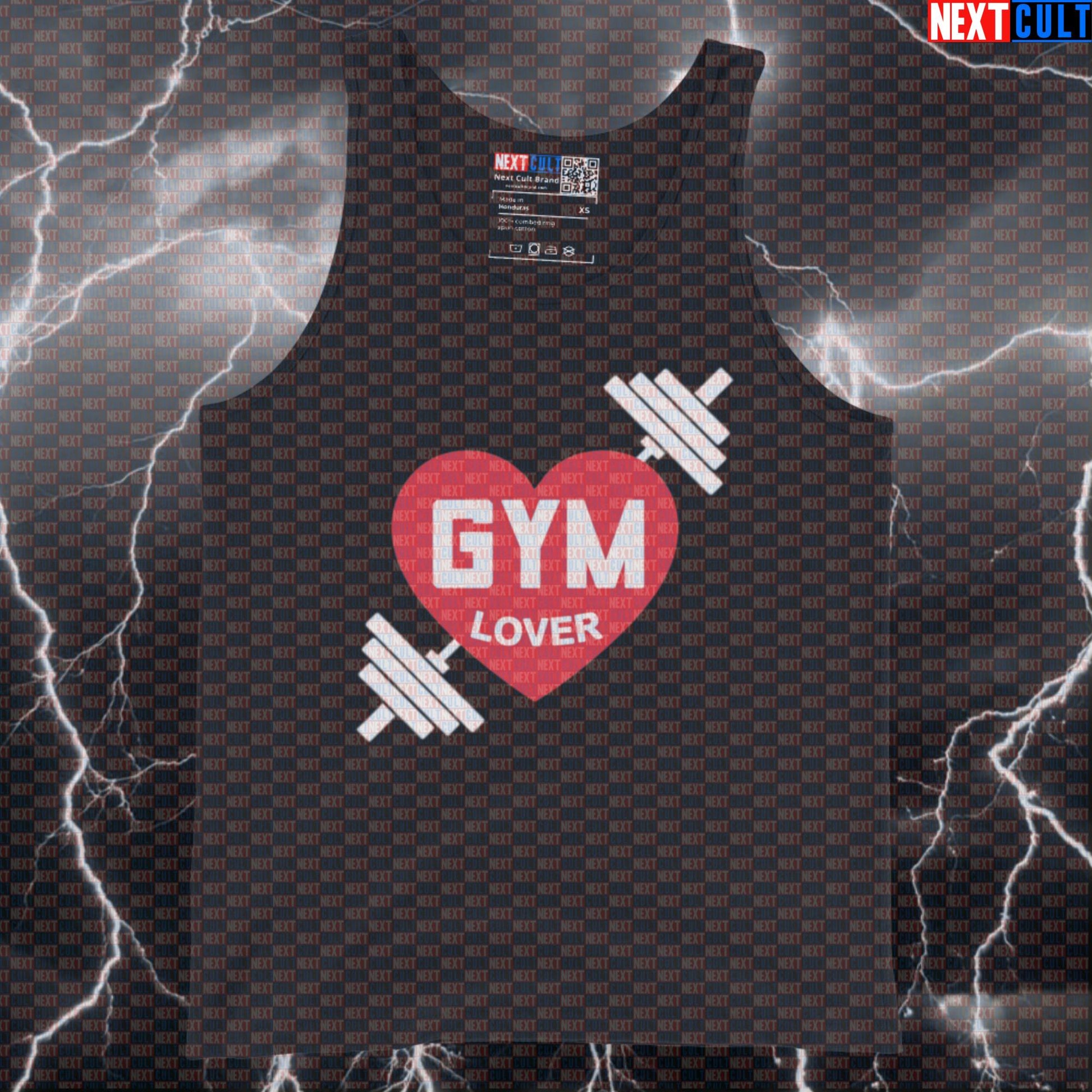 Funny Gym Lover Valentine's Tank Top - Gym Lover Muscle Shirt Vest for Bodybuilding Bodybuilding Fitness Gym Powerlifting Valentine's Day Workout Next Cult Brand