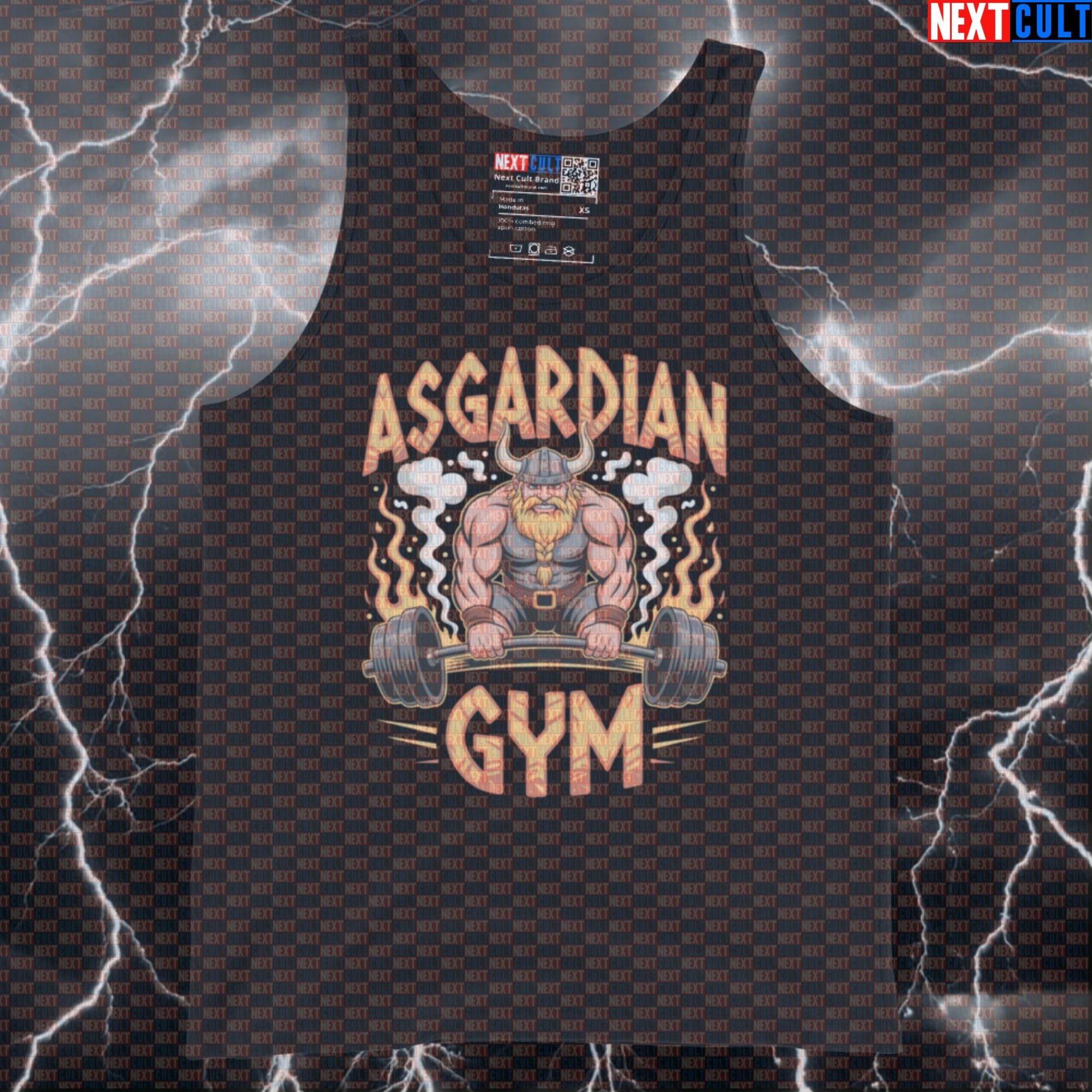 Funny Viking Gym Tank Top - Norse Workout Vest Muscle Shirt For Asgardian Gym Bros Bodybuilding Fitness Gym Vikings Workout Next Cult Brand
