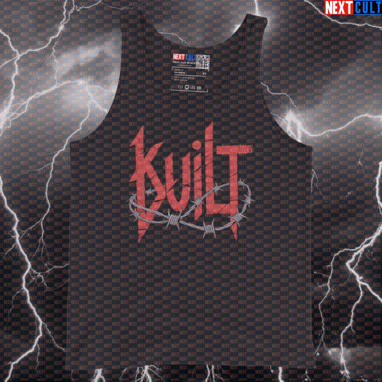 Built for the Gym Funny Korn Tank Top - Heavy Metal Gym Vest Muscle Shirt For Lifters Tank Tops Next Cult Brand