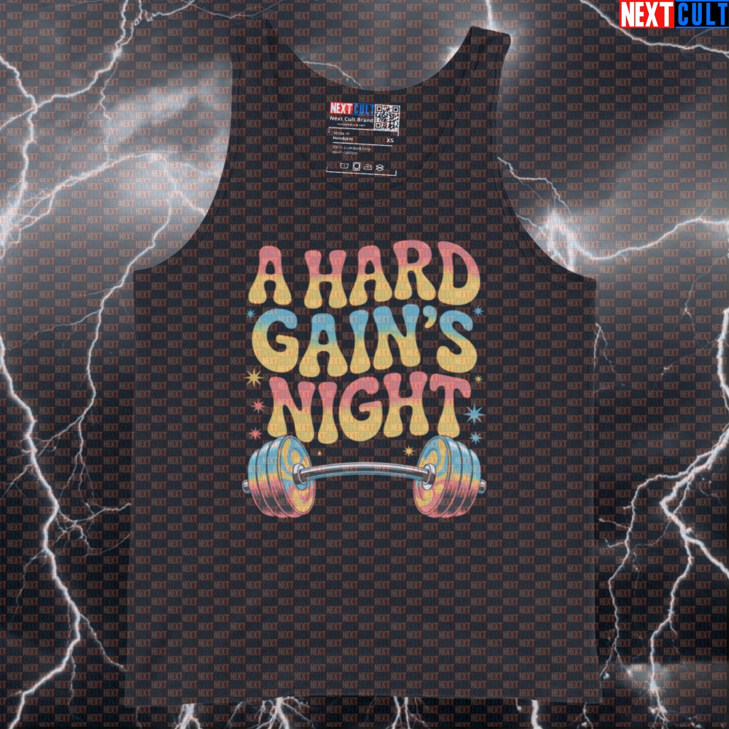 A Hard Gains Night Funny Gym Tank Top - Beatles Rock Music Meme Vest Muscle Shirt Tank Tops Bodybuilding Fitness Gym Powerlifting Rock Music The Beatles Workout Next Cult Brand