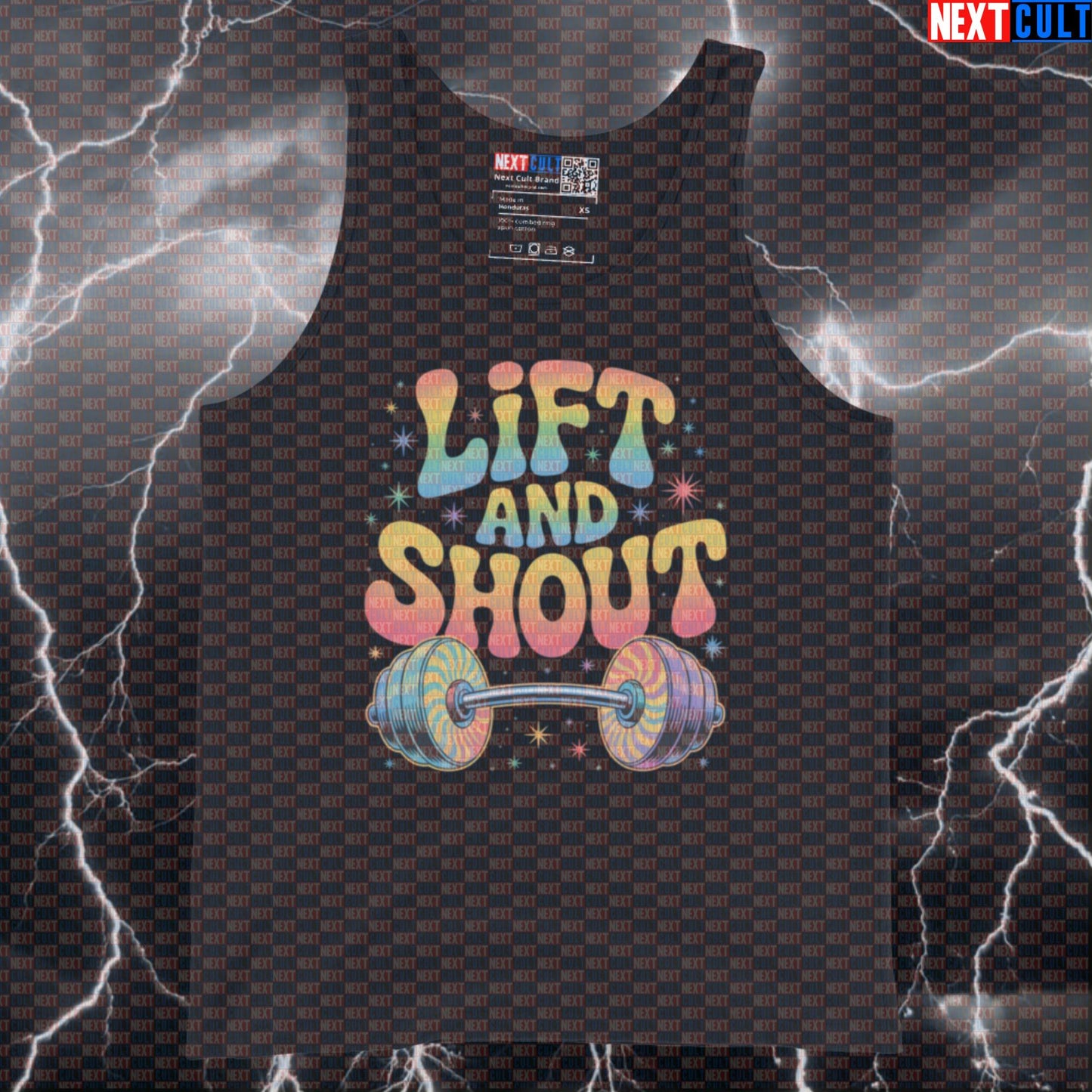 Lift And Shout Funny Gym Tank Top - Beatles Rock Music Meme Vest Muscle Shirt Tank Tops Bodybuilding Fitness Gym Powerlifting Rock Music The Beatles Workout Next Cult Brand