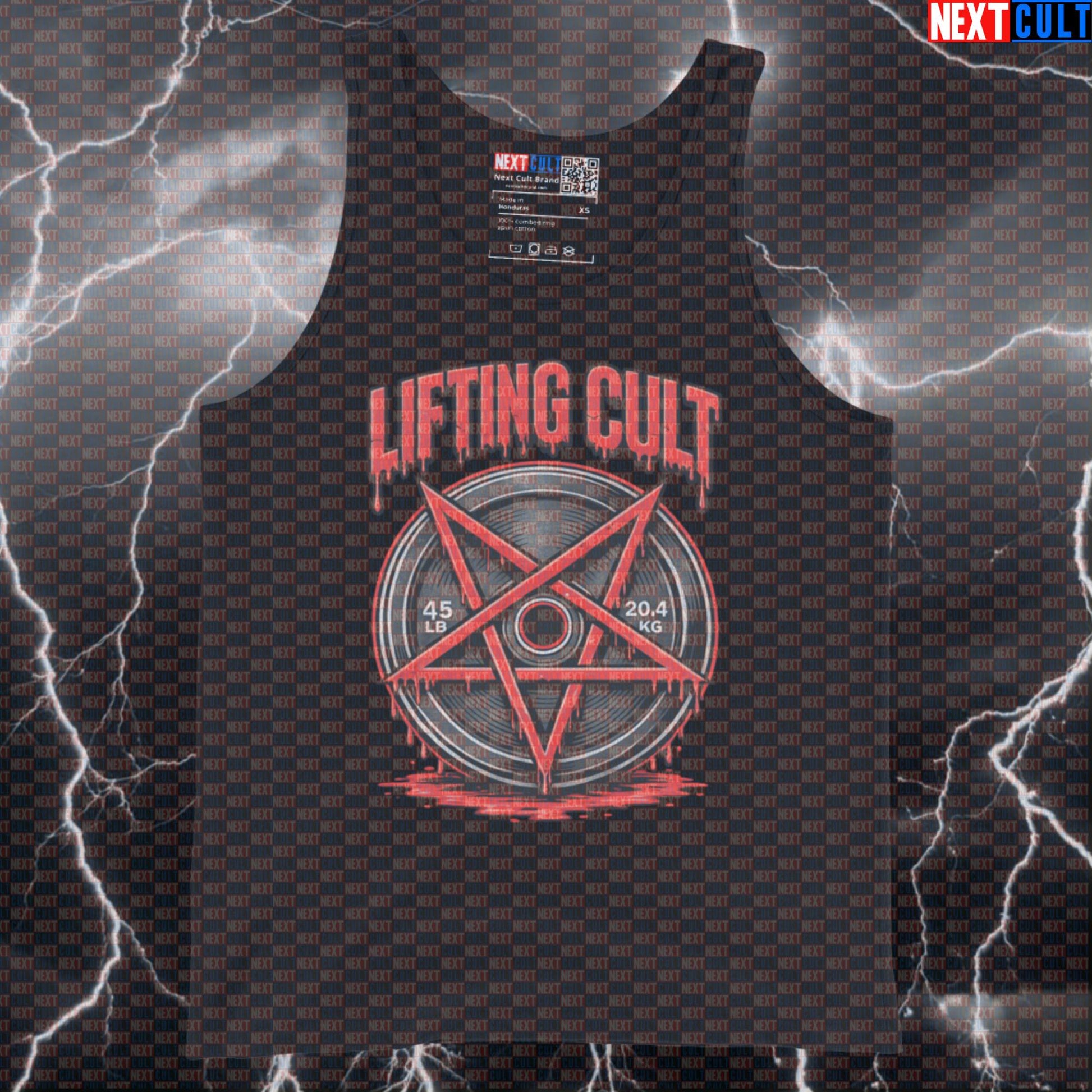 Lifting Cult Funny Gym Tank Top Meme Bodybuilding Powerlifting Workout Gym Tank Top Cult Fitness Shirt Tank Tops Next Cult Brand