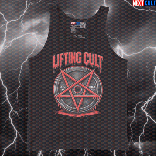 Lifting Cult Funny Gym Tank Top Meme Bodybuilding Powerlifting Workout Gym Tank Top Cult Fitness Shirt Tank Tops Next Cult Brand