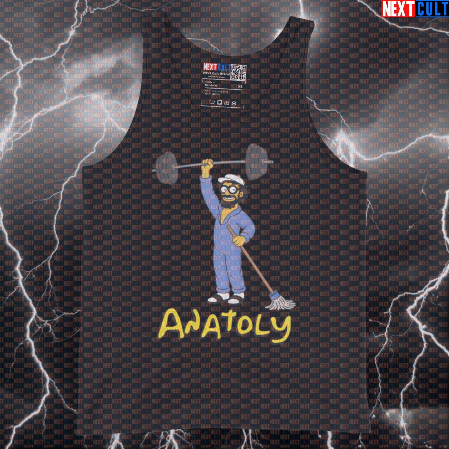 Anatoly Funny Gym Tank Top Muscle Shirt Athletic Vest Workout Top for Lifters Gymbros Meme Fans Tank Tops Next Cult Brand