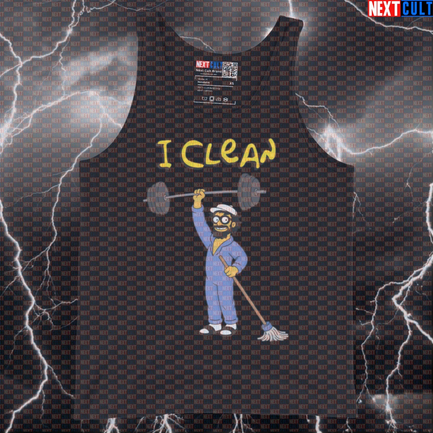 I Clean Anatoly Funny Gym Tank Top Muscle Shirt Athletic Vest for Lifters Gymbro Workout Fans Tank Tops Next Cult Brand