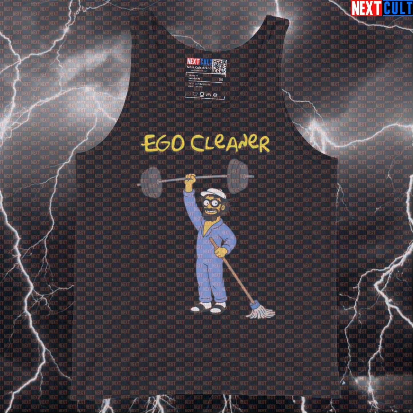 Ego Cleaner Anatoly Funny Gym Tank Top Muscle Shirt Athletic Vest for Powerlifting Gym Bros Tank Tops Next Cult Brand