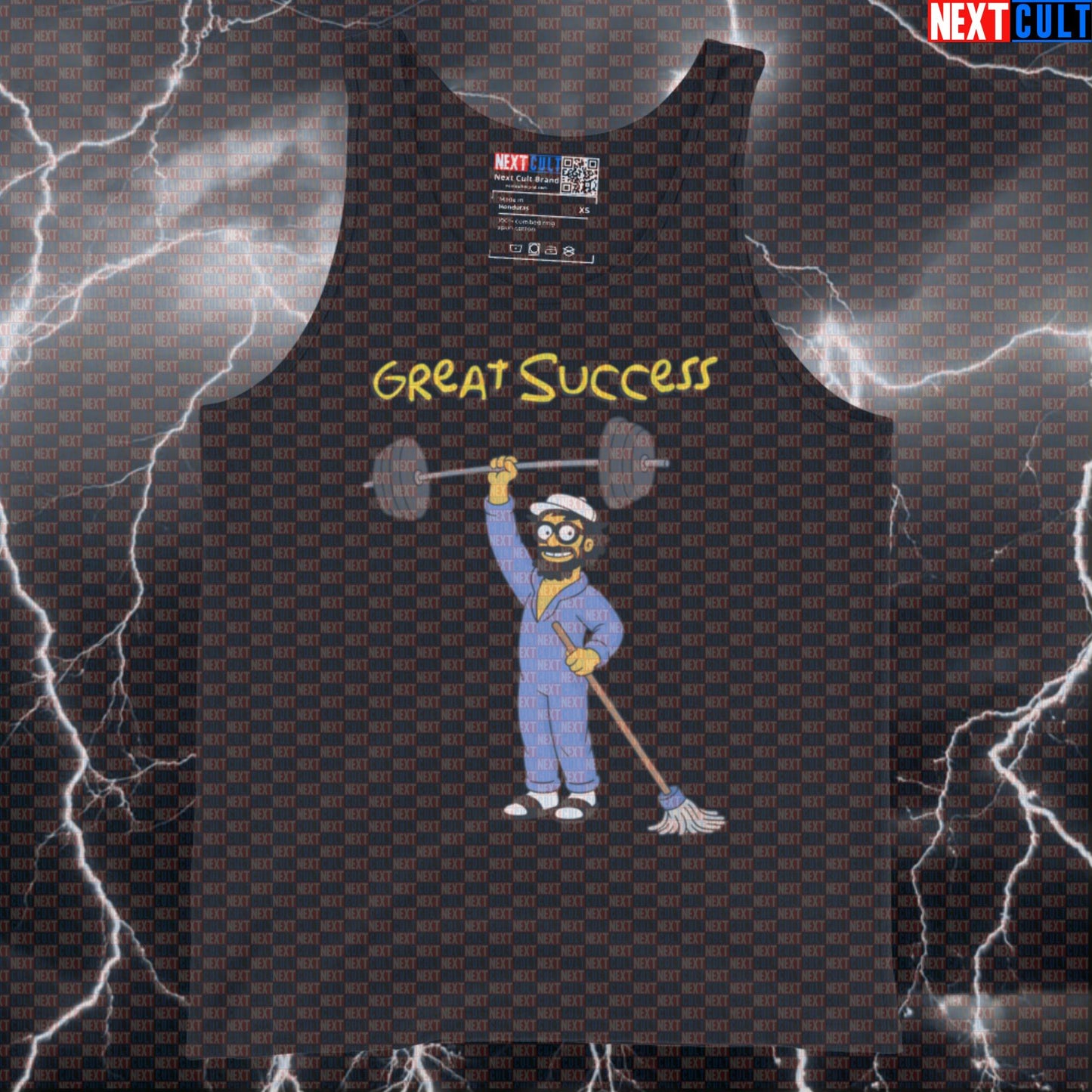 Great Success Anatoly Funny Gym Tank Top Muscle Shirt Athletic Vest for Lifters Gymbros Workout Fans Tank Tops Next Cult Brand