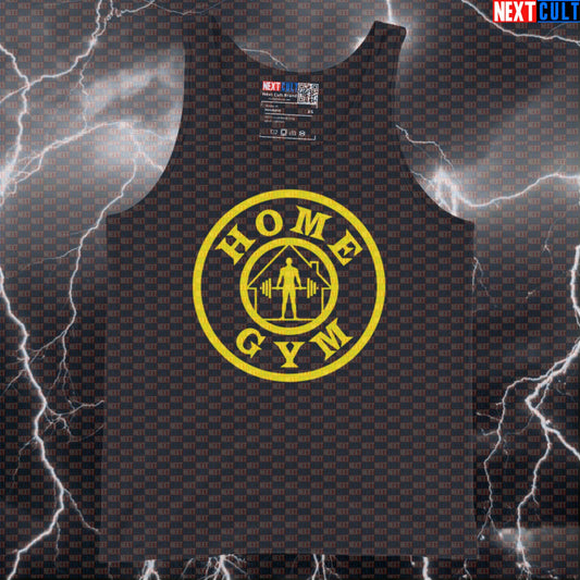 Funny Home Gym Gym Tank Top Muscle Shirt Athletic Vest for Garage Gym Lifters Workout Fans Tank Tops Next Cult Brand