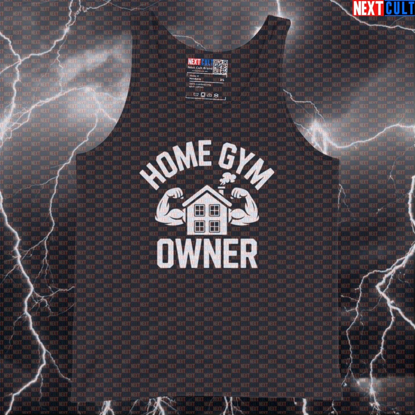 Funny Home Gym Owner Gym Tank Top Muscle Shirt Athletic Vest for Garage Gym Basement Gym Lifters Fitness Gym Home Gym Workout Next Cult Brand