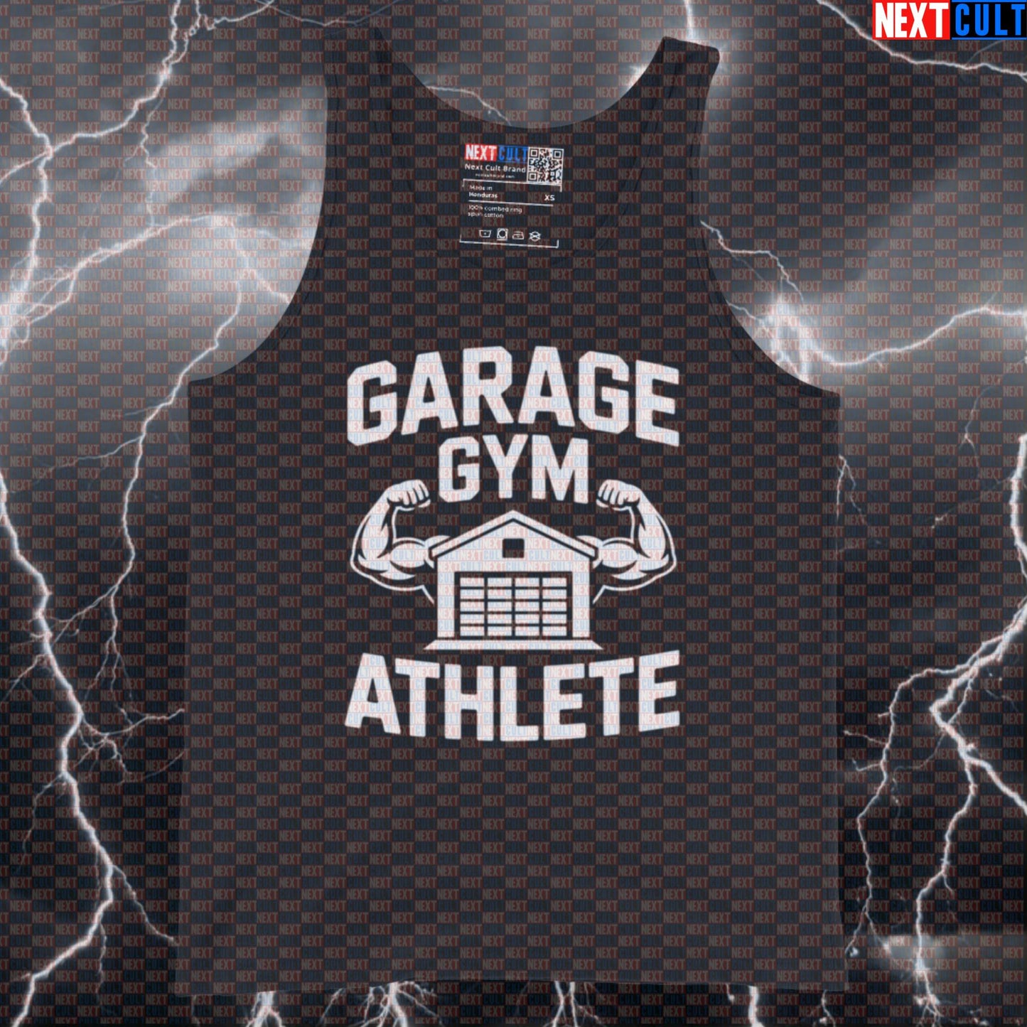 Garage Gym Funny Gym Tank Top Muscle Shirt Athletic Vest for Home Gym Lifters and Garage Gym Bros Fitness Gym Home Gym Workout Next Cult Brand