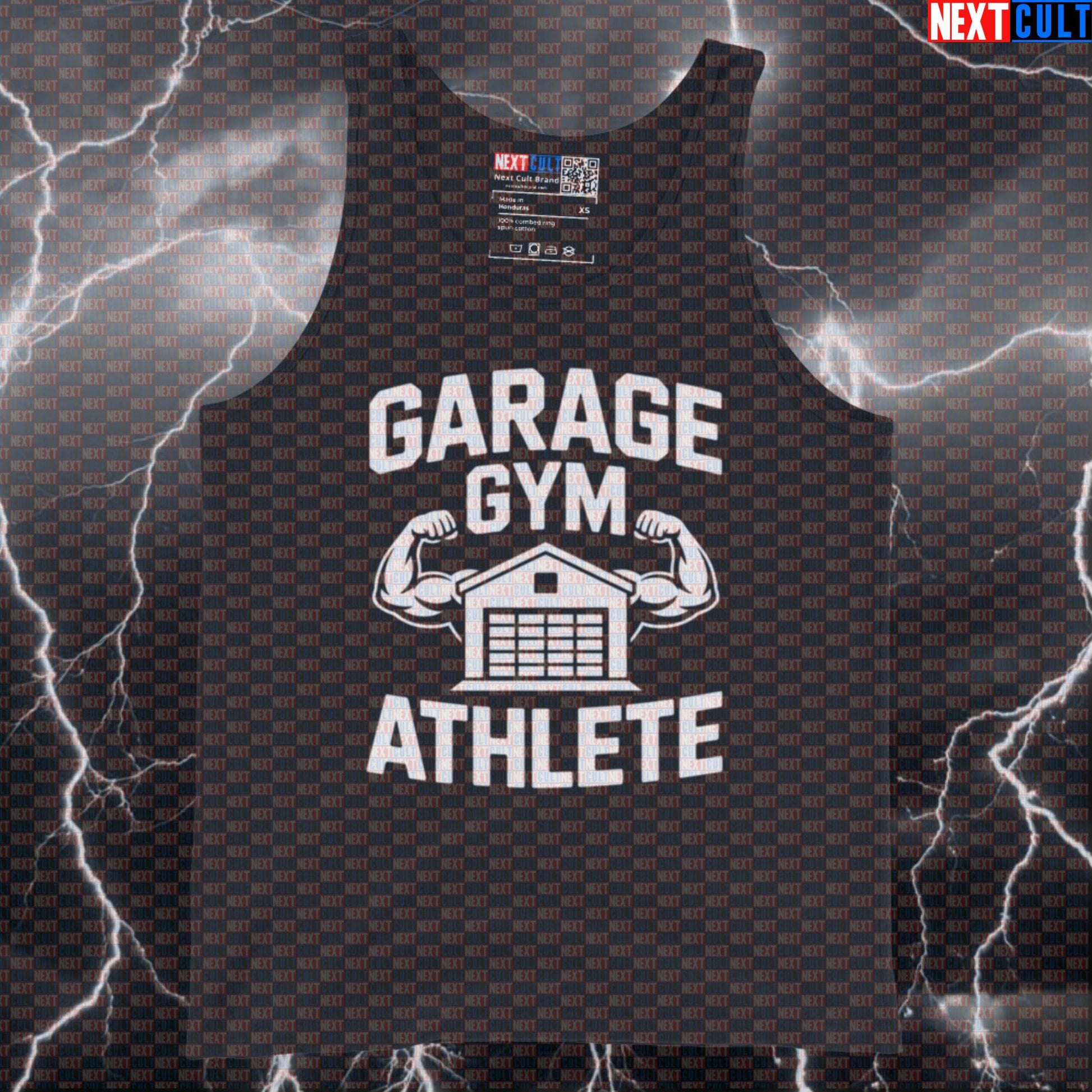 Garage Gym Funny Gym Tank Top Muscle Shirt Athletic Vest for Home Gym Lifters and Garage Gym Bros Fitness Gym Home Gym Workout Next Cult Brand
