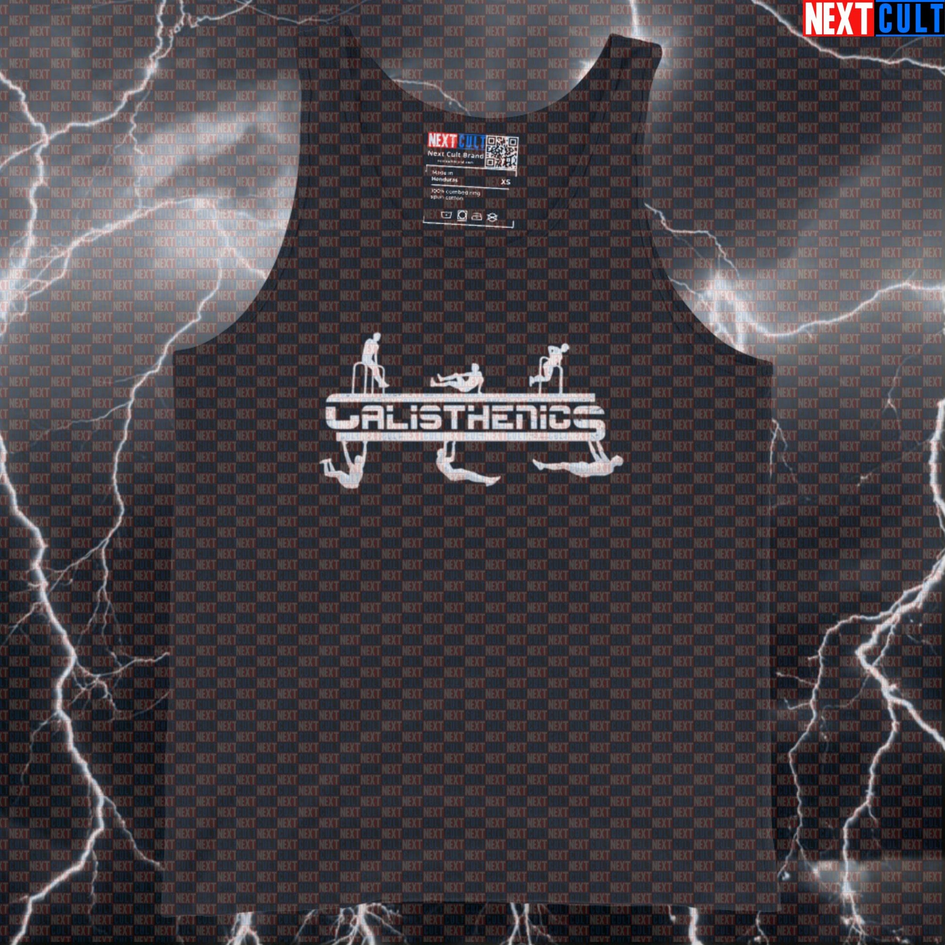 Calisthenics Funny Gym Tank Top Muscle Shirt Athletic Vest for Bodyweight Workout Training Lovers Tank Tops Next Cult Brand