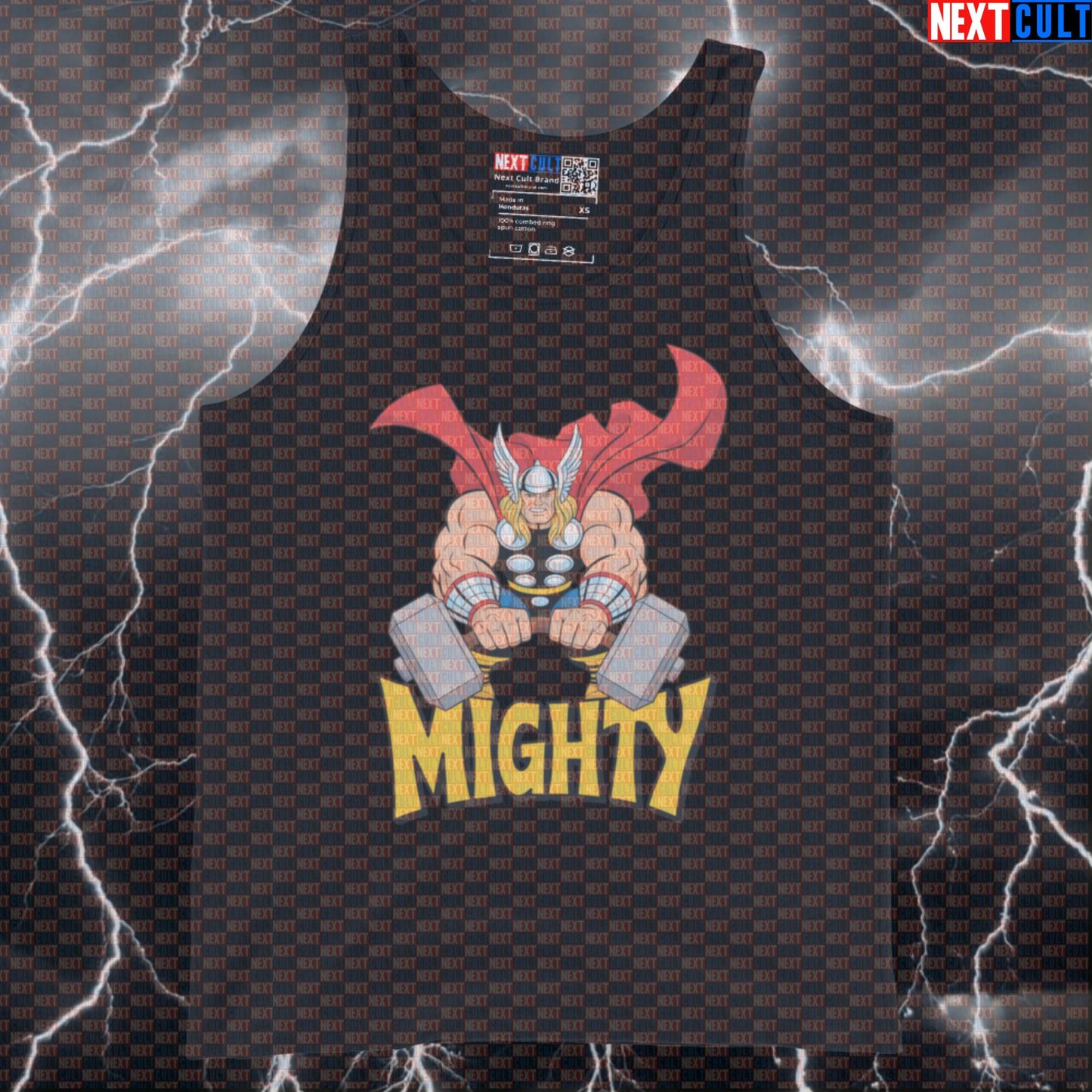 Mighty Thor Gym Hero Funny Gym Tank Top Muscle Shirt Athletic Vest for Lifters Gymbros Workout Tank Top Tank Tops Next Cult Brand