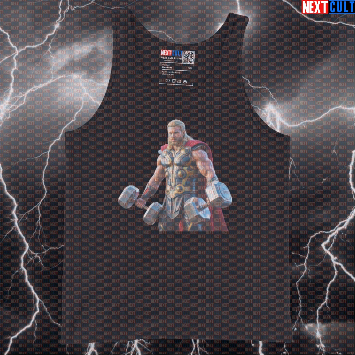 Thor Funny Gym Tank Top Muscle Shirt Athletic Vest Workout Tank Top for Lifters Superhero Fitness Fans Tank Tops Next Cult Brand