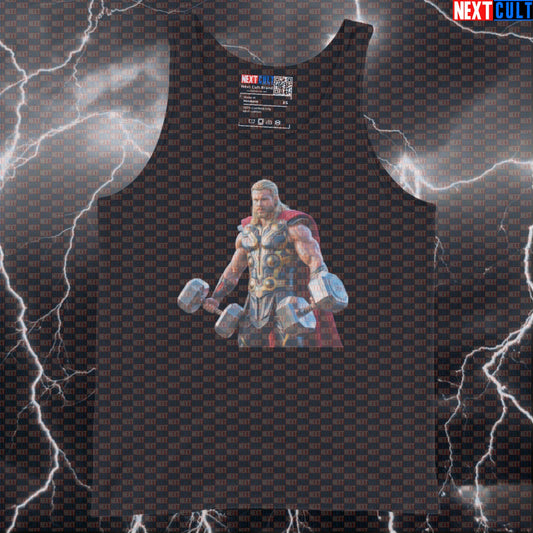 Thor Funny Gym Tank Top Muscle Shirt Athletic Vest Workout Tank Top for Lifters Superhero Fitness Fans Tank Tops Next Cult Brand