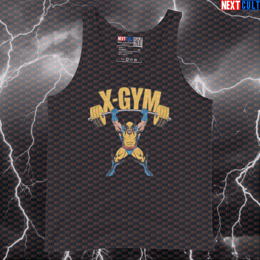 Wolverine Gym Hero Funny Gym Tank Top Muscle Shirt Athletic Vest for Lifters X-Men Fans Workout Tank Top Tank Tops Bodybuilding Films Fitness Gym Powerlifting Superheroes Wolverine Workout X-Men Next Cult Brand