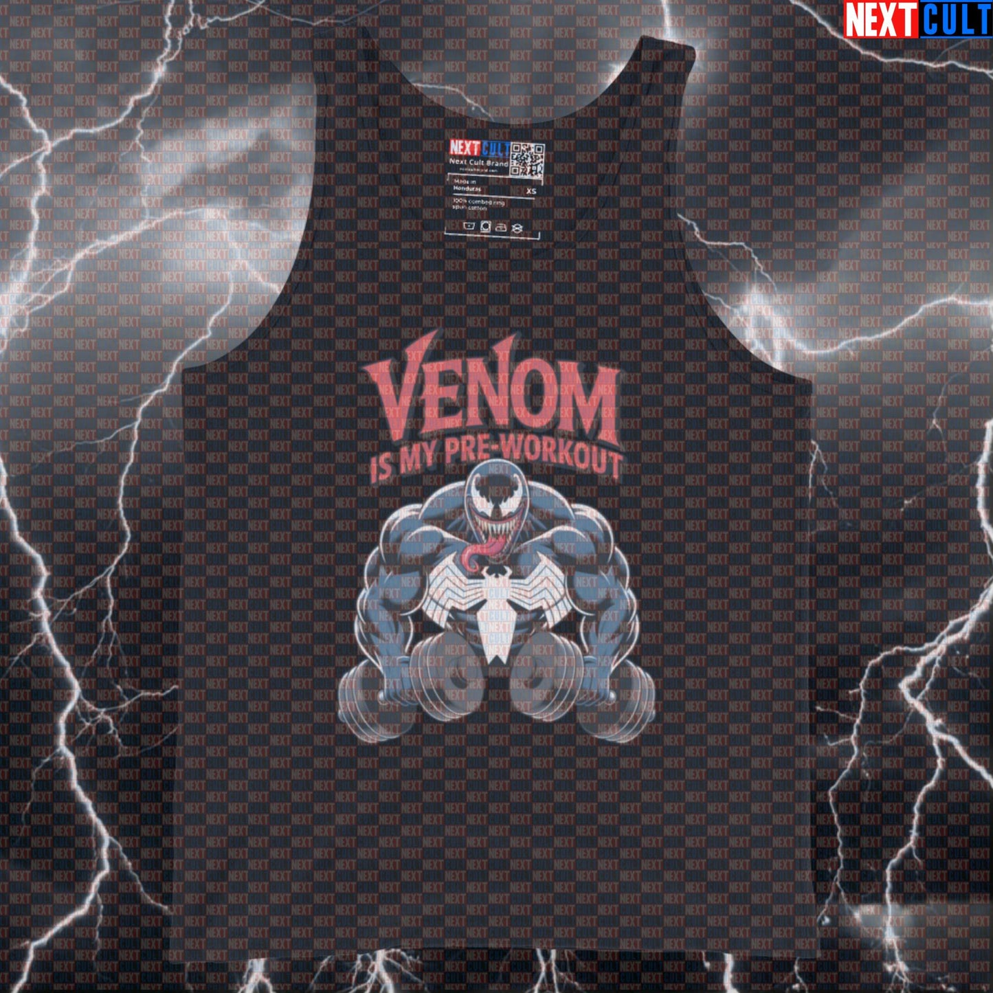 Venom Is My Preworkout Funny Gym Tank Top Muscle Shirt Athletic Vest for Lifters Marvel Venom Workout Fans Tank Tops Next Cult Brand