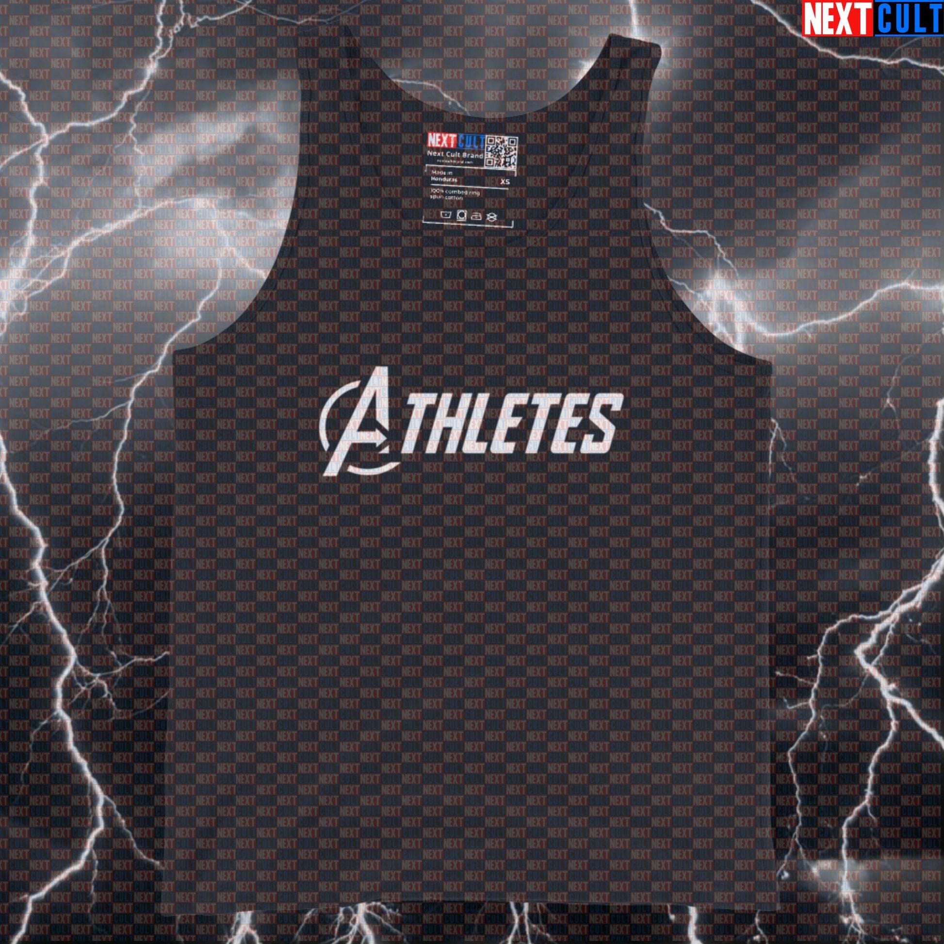 Avengers Superhero Funny Gym Tank Top Muscle Shirt Athletic Vest for Athletes Lifters Workout Fans Tank Tops Next Cult Brand