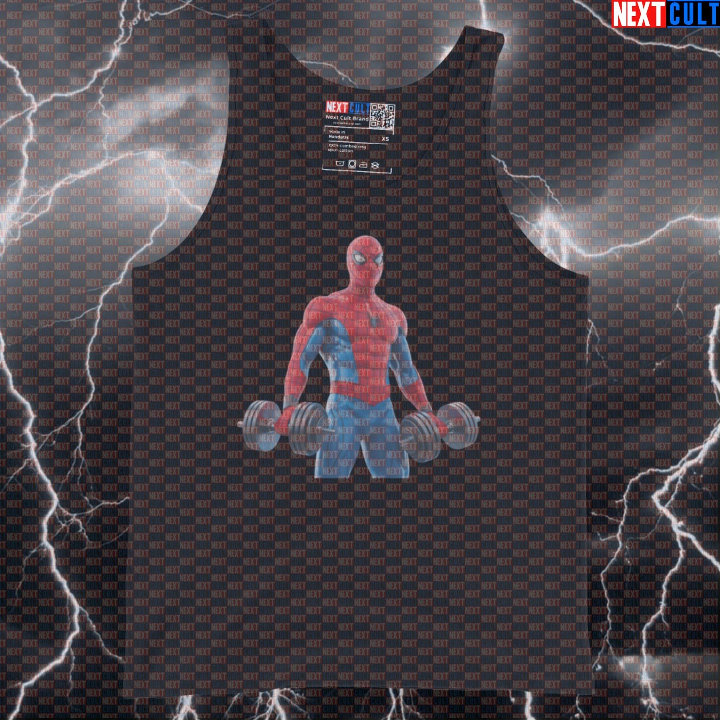 Funny Spider Gym Tank Top Superhero Muscle Shirt Athletic Vest Workout Tank Top for Gymbros Tank Tops Next Cult Brand