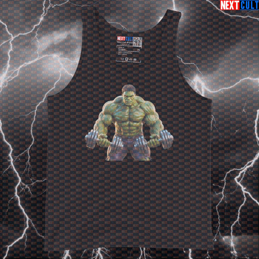 Hulk Smash Funny Gym Tank Top Muscle Shirt Athletic Vest for Lifters Comic Gymbros Workout Top Tank Tops Next Cult Brand