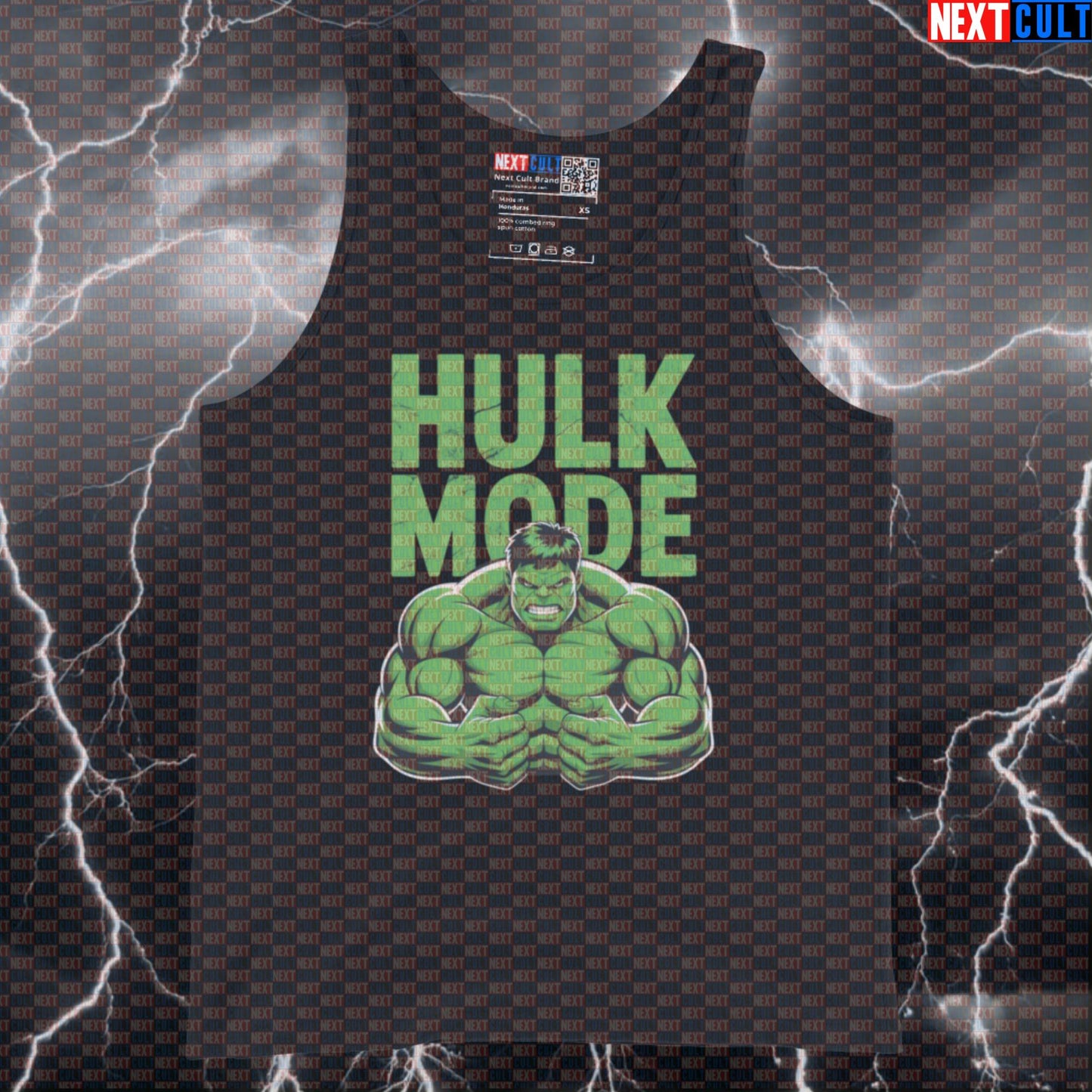 Hulk Mode Gym Tank Top Funny Superhero Workout Tank Top Muscle Shirt Athletic Vest Gym Top Tank Tops Next Cult Brand