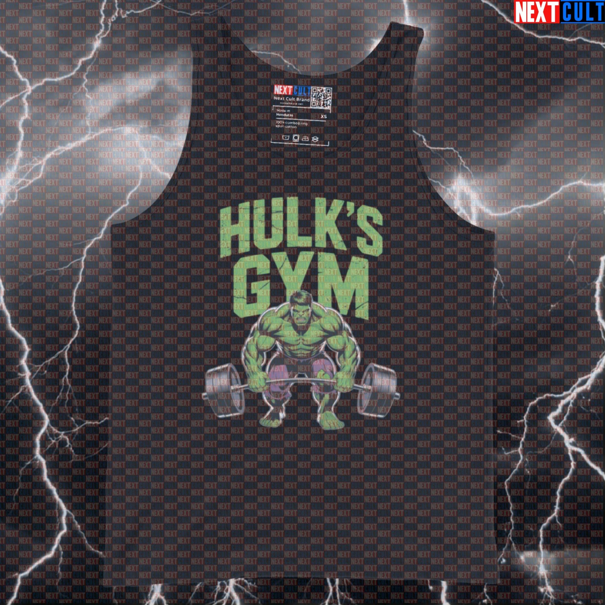 Hulks Gym Hero Funny Gym Tank Top Muscle Shirt Workout Tank Top Athletic Vest Gym Top Avengers Bodybuilding Films Fitness Gym Hulk Powerlifting Superheroes Workout Next Cult Brand