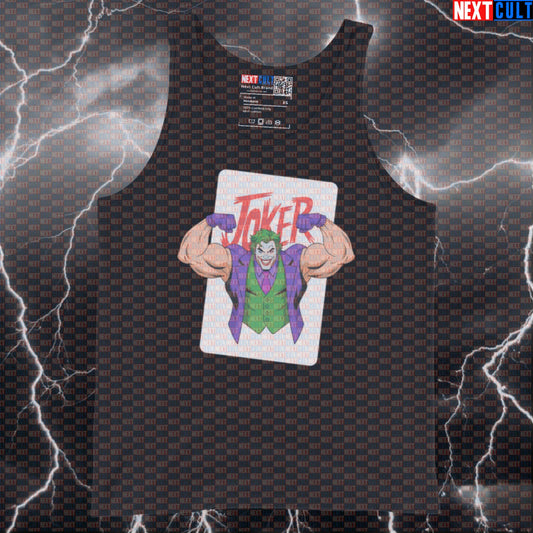 Funny Swole Joker Gym Tank Top Muscle Shirt Workout Vest Athletic Shirt for Lifters Fitness Meme Lovers Tank Tops Next Cult Brand