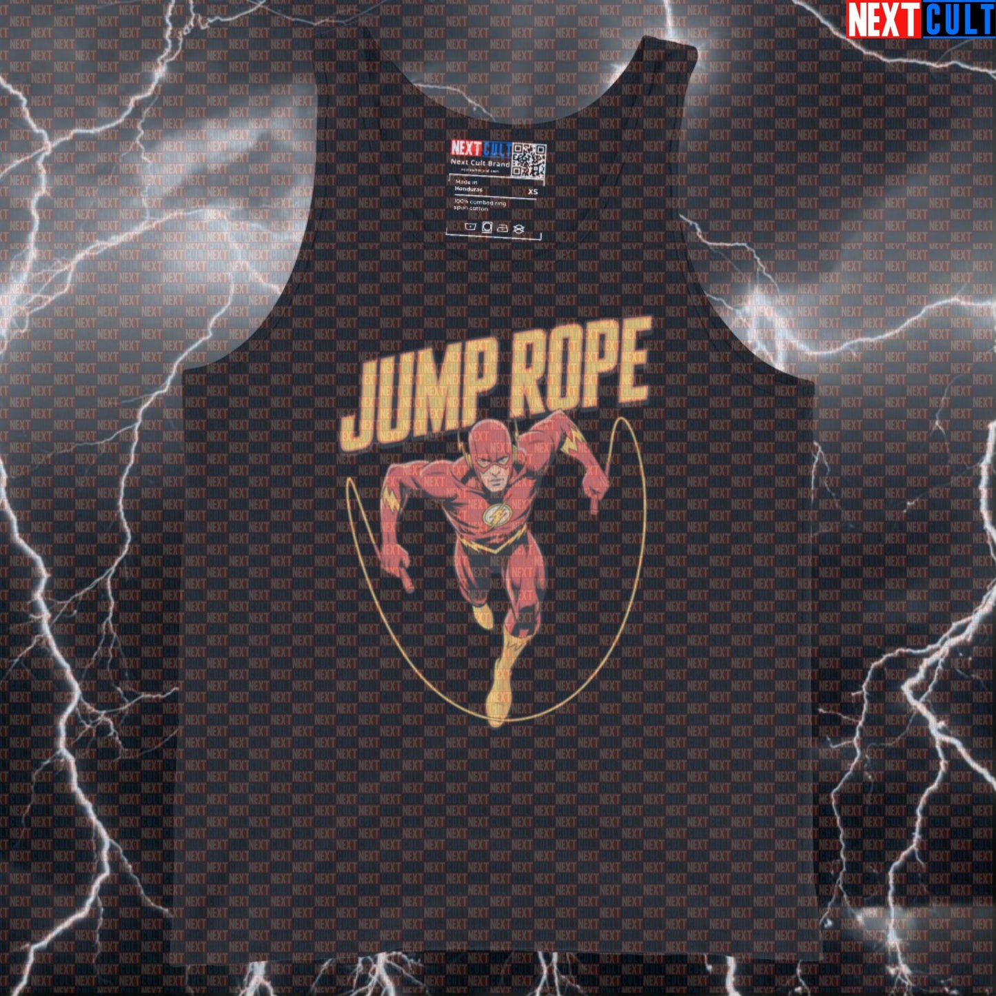 Funny Gym Hero Jump Rope Cardio Speed Tank Top Flash Inspired Workout Tank Top Muscle Shirt Athletic Vest Tank Tops Next Cult Brand